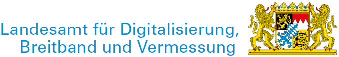 Logo 'Bayerisches Landesamt für Digitalisierung, Breitband und Vermessung' - zur Startseite